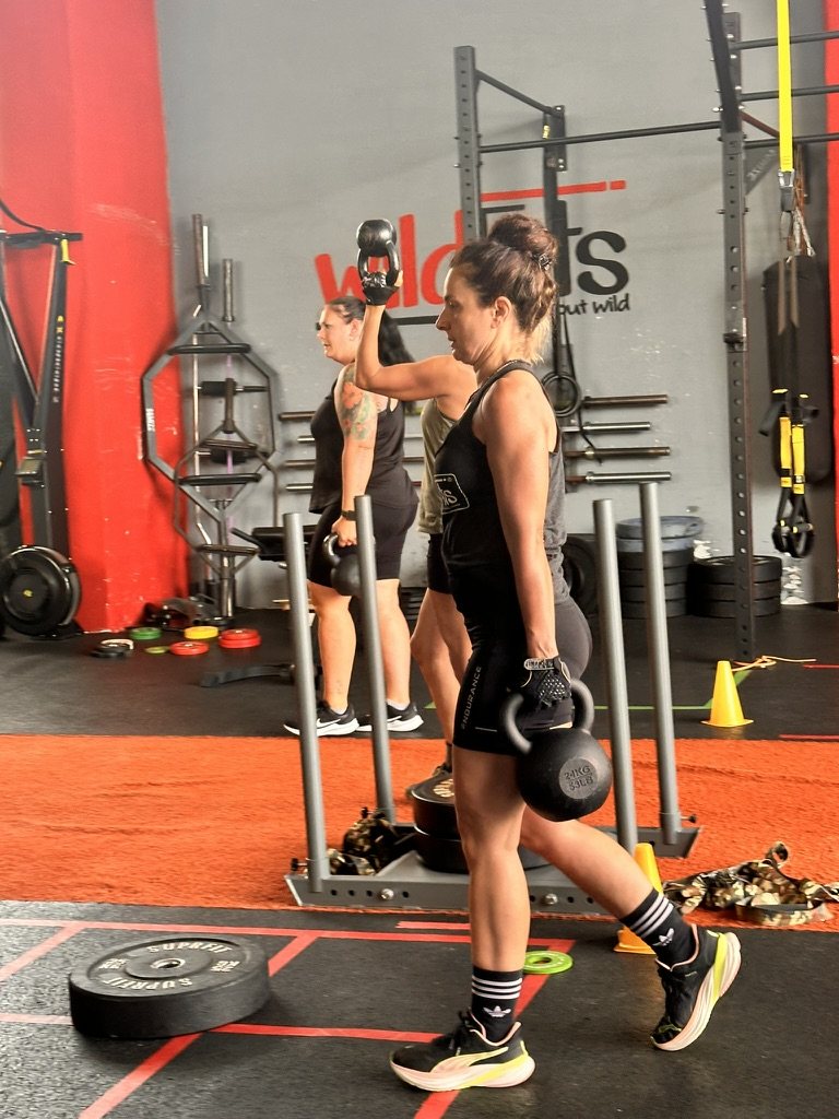 Kettlebell Training Indoor